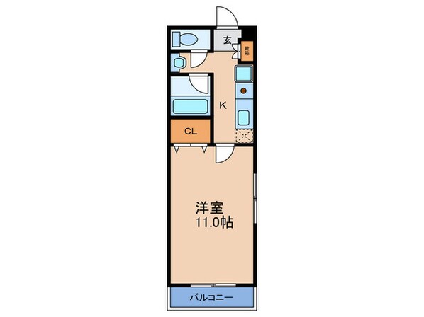 ユニコ－トの物件間取画像